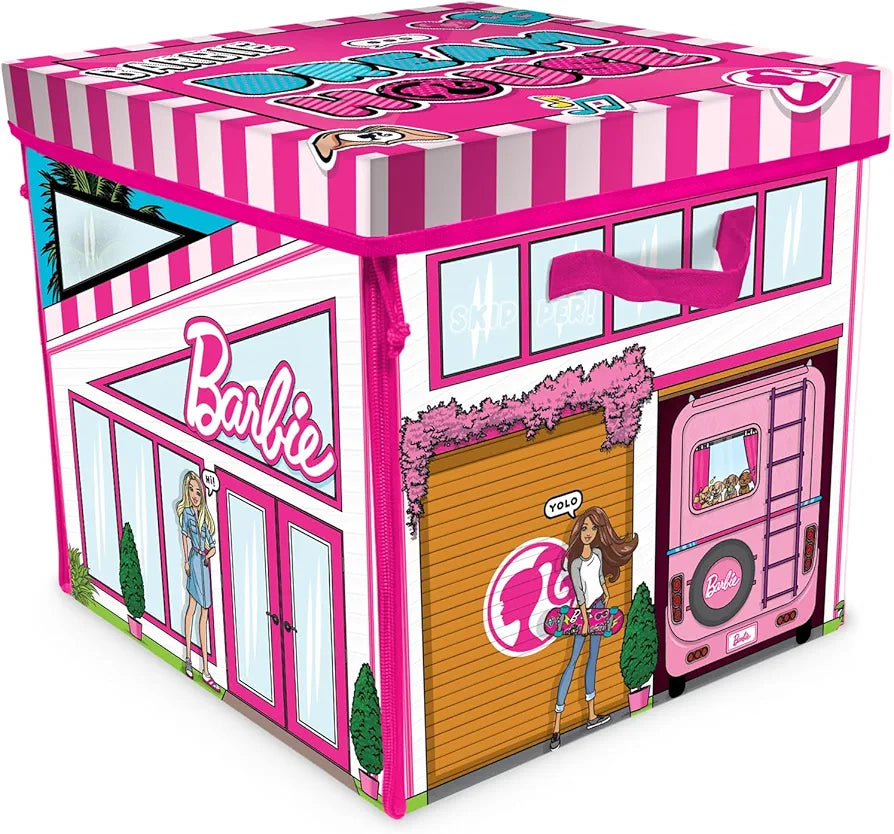 Barbie Dreamhouse ZipBin: 40-Doll Storage and Playmat