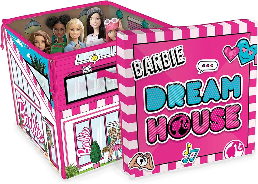 Barbie Dreamhouse ZipBin: 40-Doll Storage and Playmat