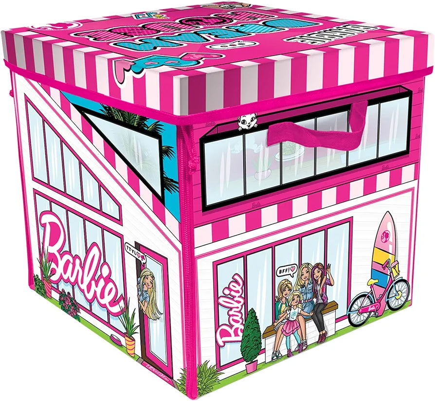 Barbie Dreamhouse ZipBin: 40-Doll Storage and Playmat