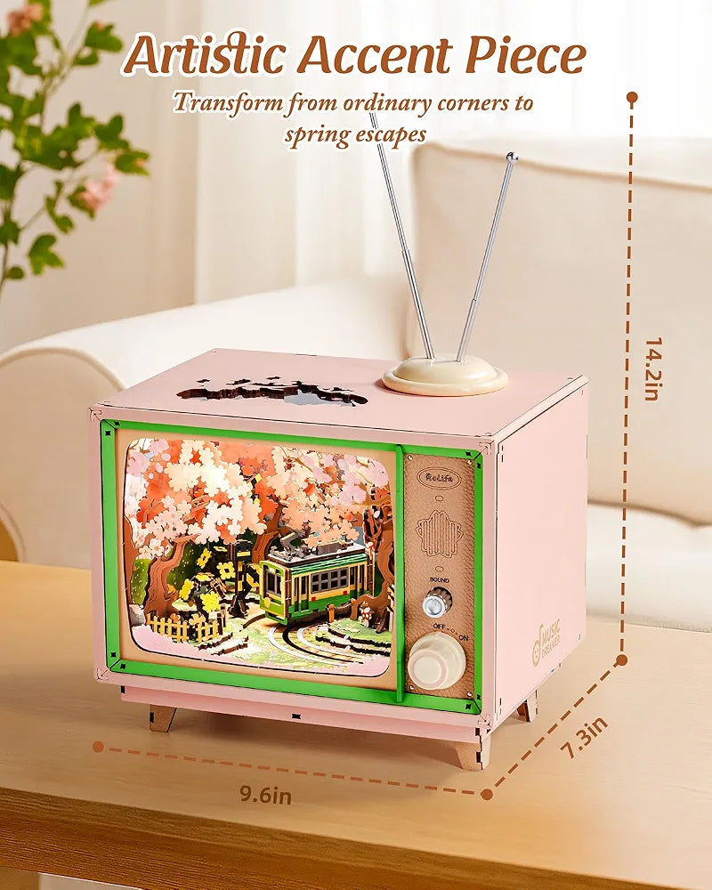 Rolife Sakura Dreamy Tour DIY Miniature House Kit
