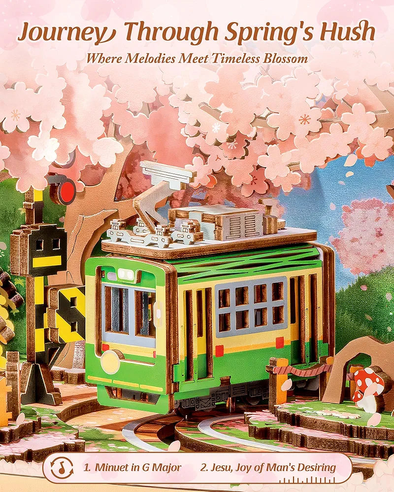 Rolife Sakura Dreamy Tour DIY Miniature House Kit