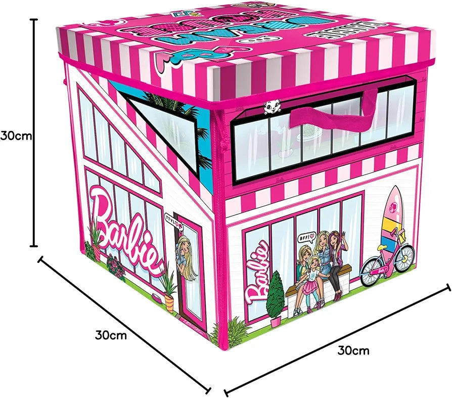 Barbie Dreamhouse ZipBin: 40-Doll Storage and Playmat